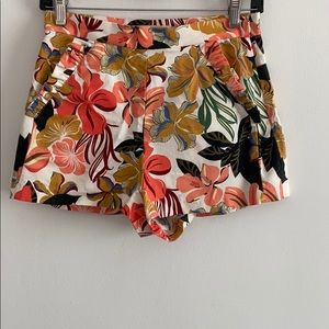 Zara Floral Shorts